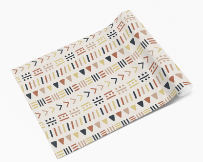Lines Arrows Dots Neutral Pattern Vinyl Furniture Wrap