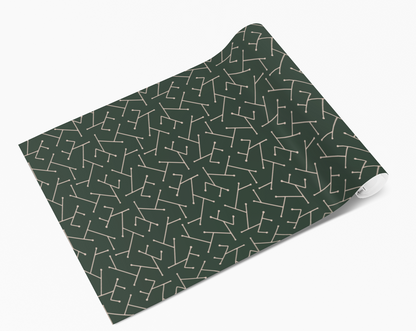 Abstract Circuit Lines Self Adhesive Vinyl