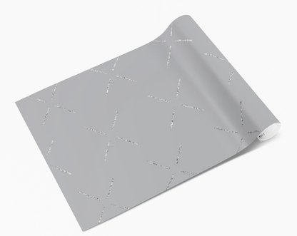 Grey Diamond Pattern Vinyl Furniture Wrap