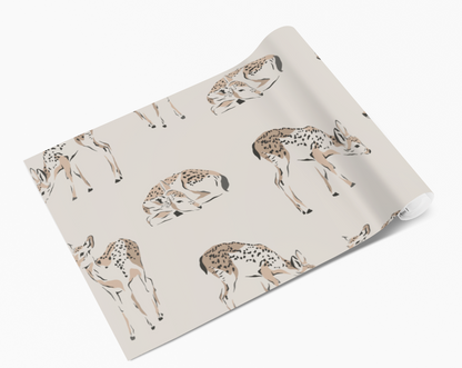 Sleeping Deer Wild Animal Vinyl Furniture Wrap