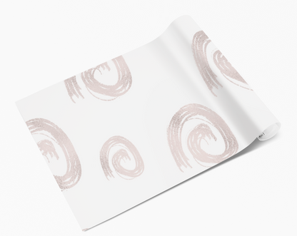 Blush Pink Swirls Self Adhesive Vinyl
