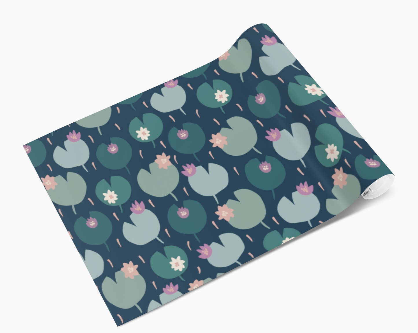 Green Lilypad Vinyl Furniture Wrap