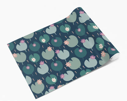 Green Lilypad Vinyl Furniture Wrap