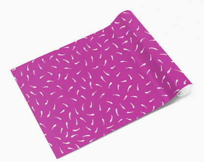 Mauve Confetti Dashes Self Adhesive Vinyl