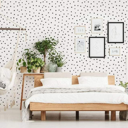 288 Mini Irregular Polka Dots Wall Stickers