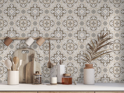 Neutral Browns Floor & Wall Tile Stickers