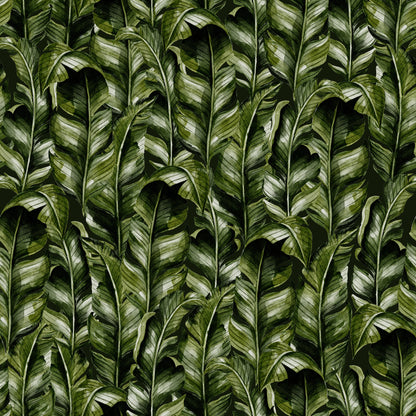 Tropical Green Banana Leaves  Self Adhesive Vinyl