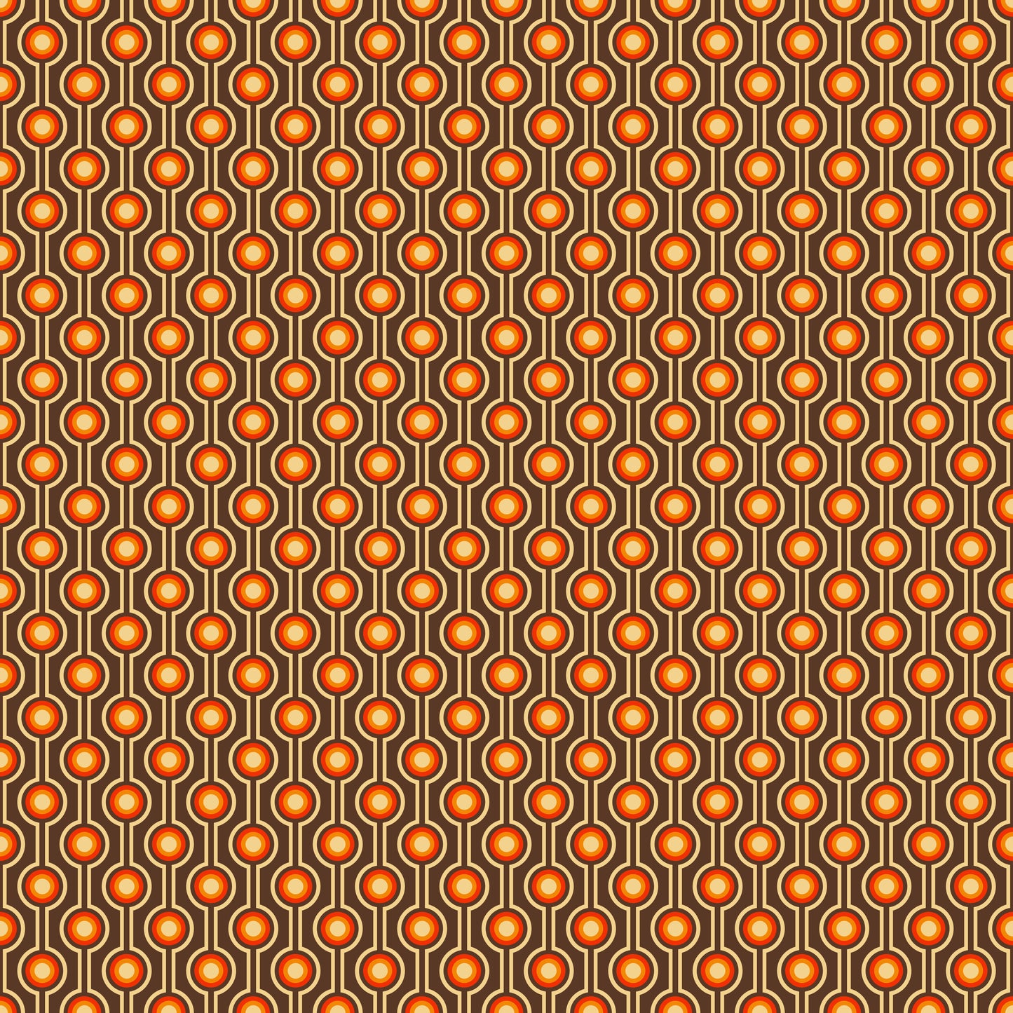 Dark Retro Bobble String Print Vinyl Furniture Wrap