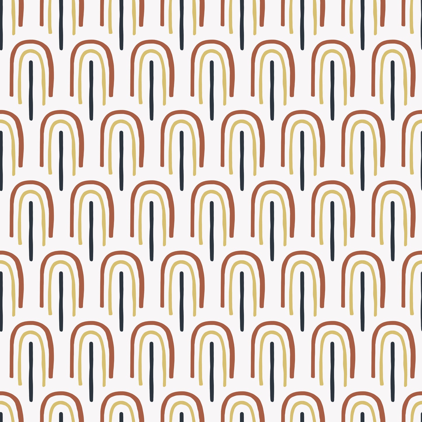 Boho Neutral Rainbows Self Adhesive Vinyl