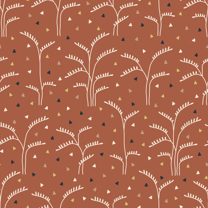 Brown Beige Wheat Grass Self Adhesive Vinyl