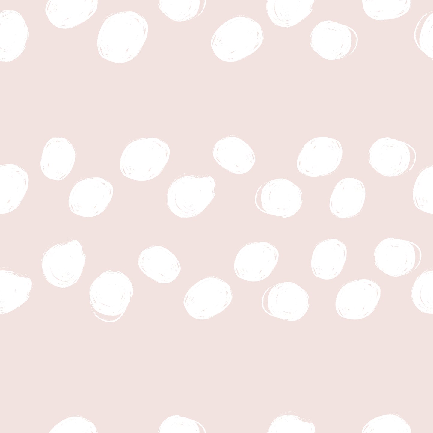 Pale Pink & White Spotty Lines Vinyl Furniture Wrap