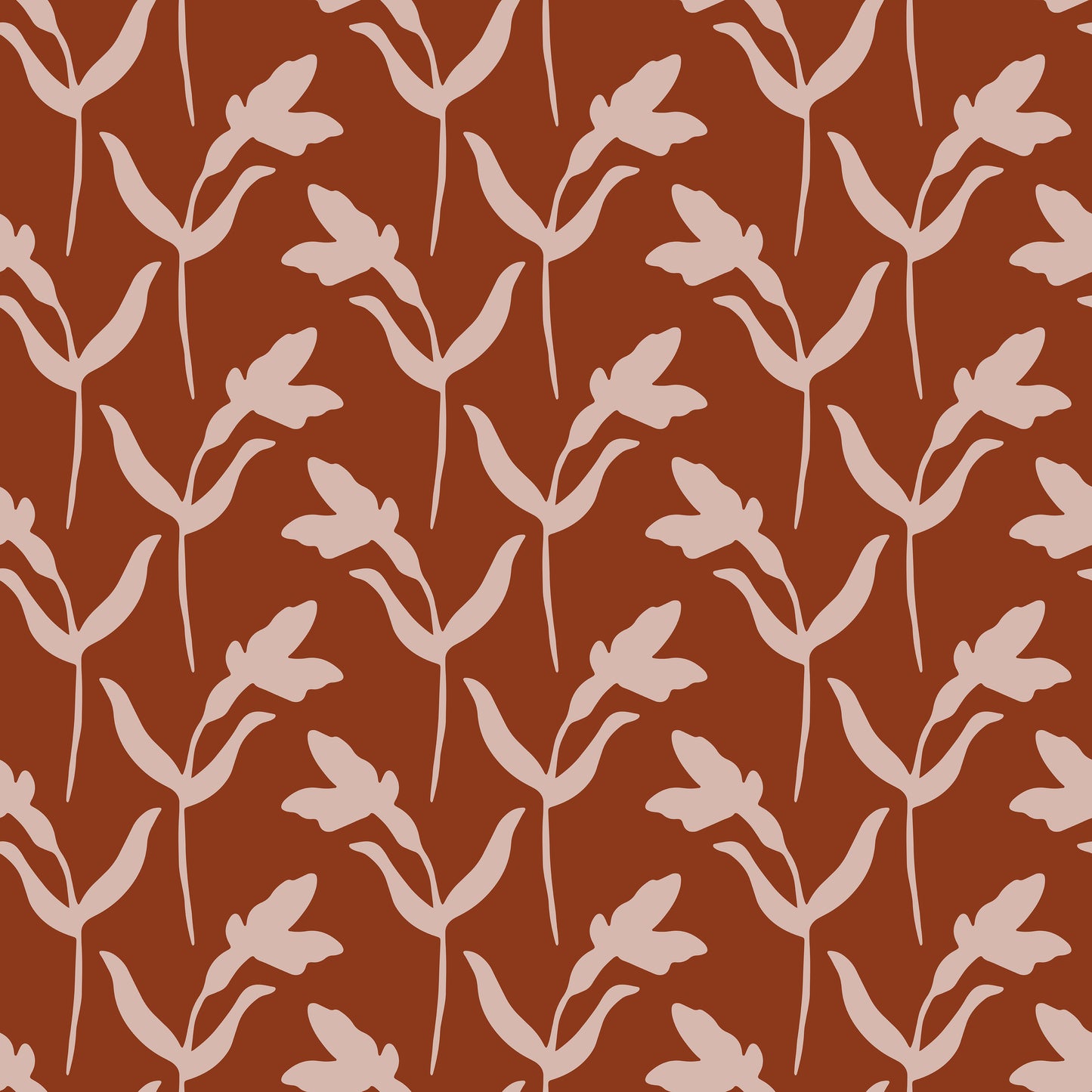 Brown Autumn Leaves Vinyl Furniture Sticker