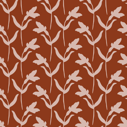Brown Autumn Leaves Vinyl Furniture Sticker