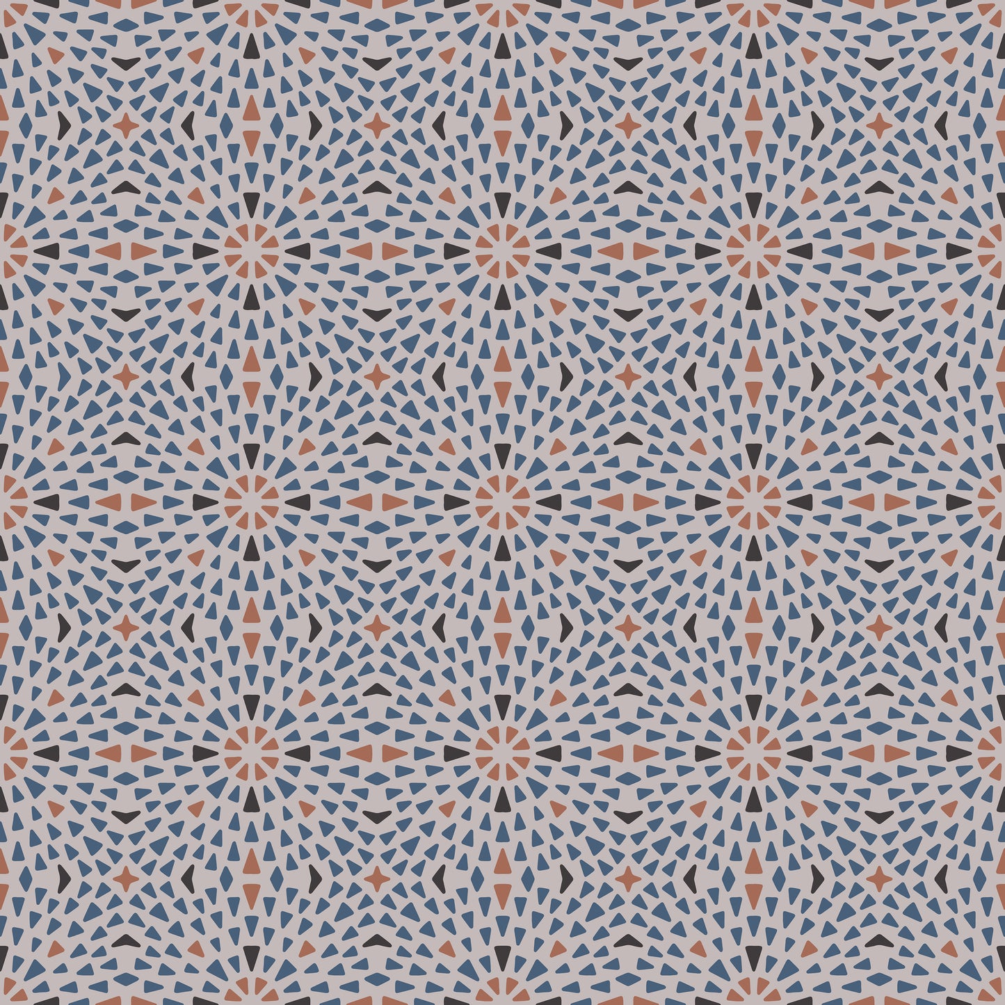 Micro Blue/Beige Mosaic Self Adhesive Vinyl