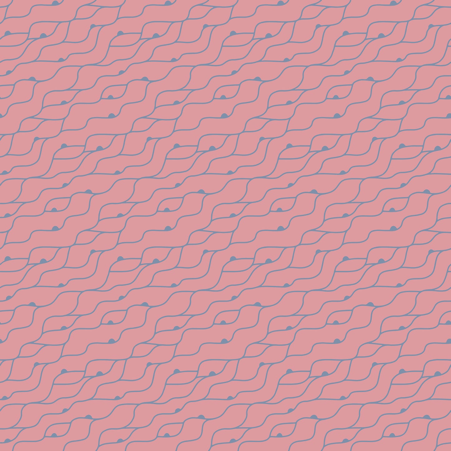 Pink Squiggle Lines Self Adhesive Vinyl