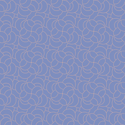 Baby Blue Knot Outlines Self Adhesive Wrap