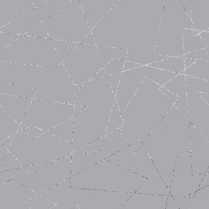 Grey Abstract Lines Self Adhesive Vinyl