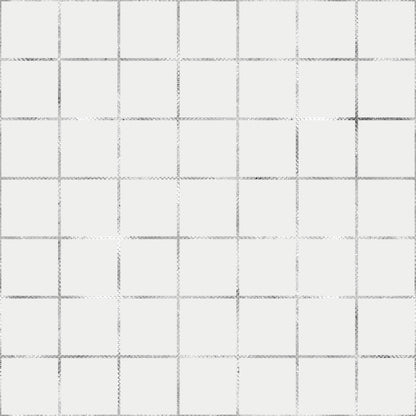 Slate Grey Square Tile Outline Self Adhesive Vinyl
