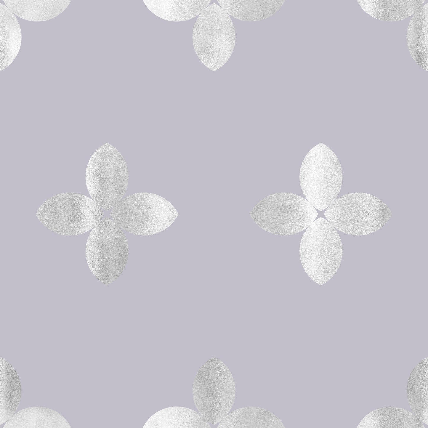Pearly Grey Petal Pattern Self Adhesive Vinyl