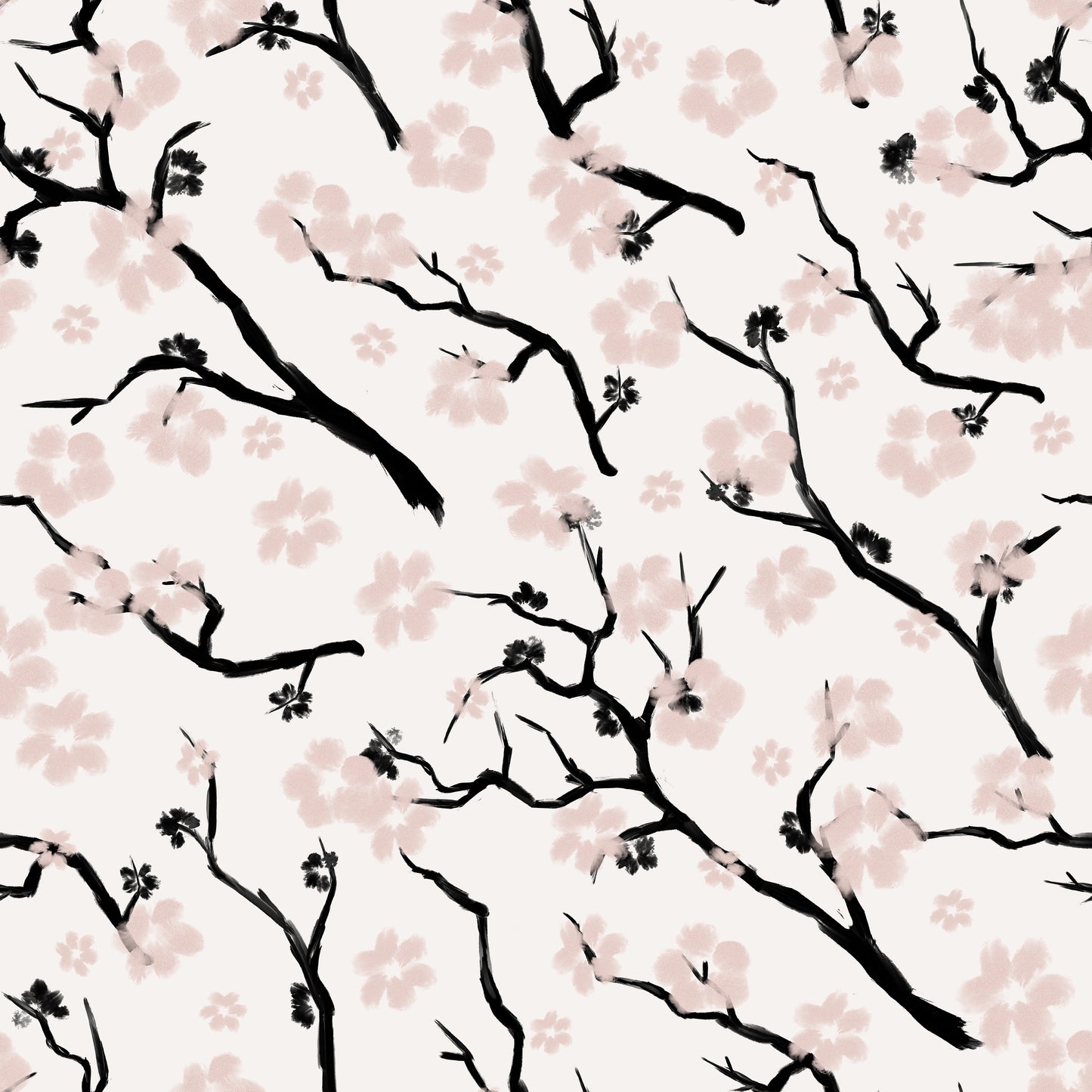 Cherry Blossom Branches Self Adhesive Vinyl