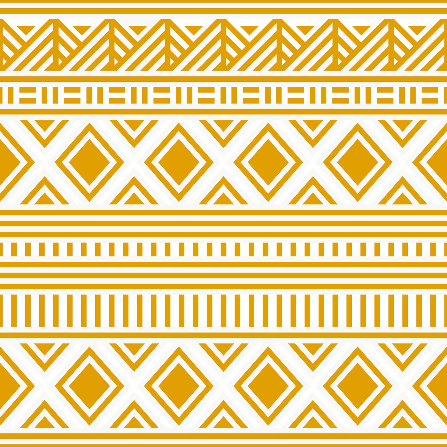 Mustard Yellow Geometric Pattern Self Adhesive Vinyl