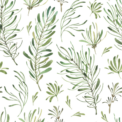 Botanical Leaf Branches Self Adhesive Vinyl