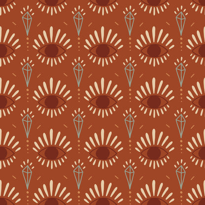 Brown Diamond Eye Self Adhesive Vinyl