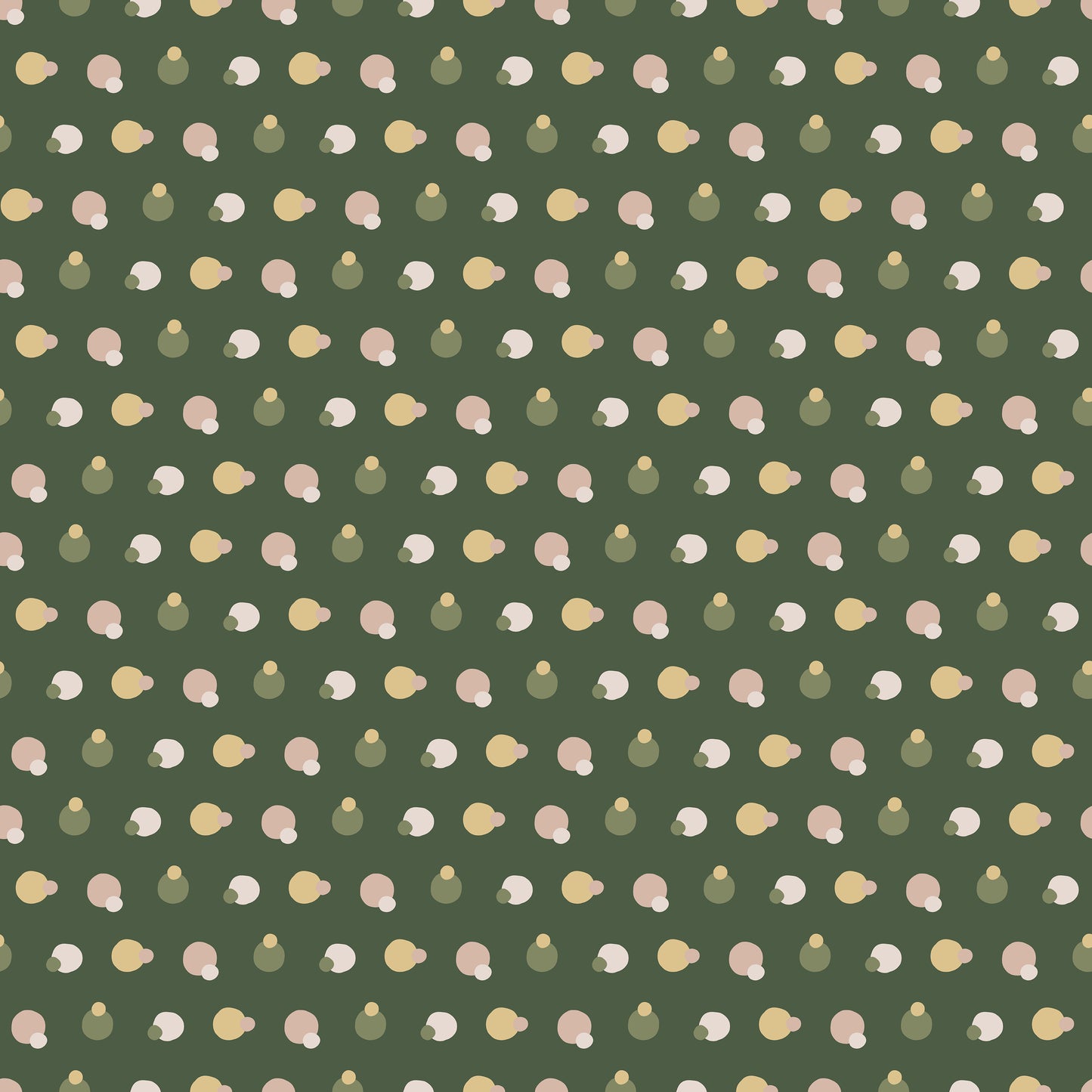 Green Beige Irregular Tiny Blobs Self Adhesive Vinyl