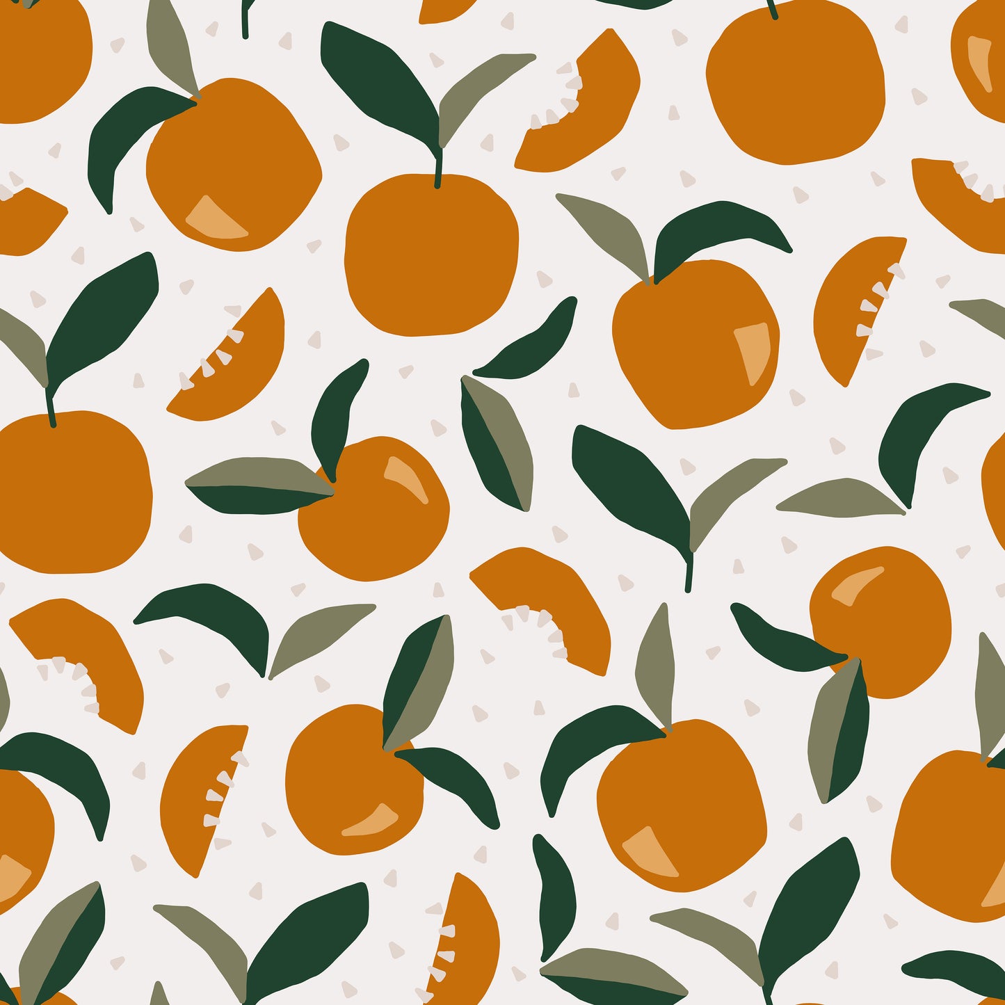 Citrus Orange Fruit Self Adhesive Vinyl