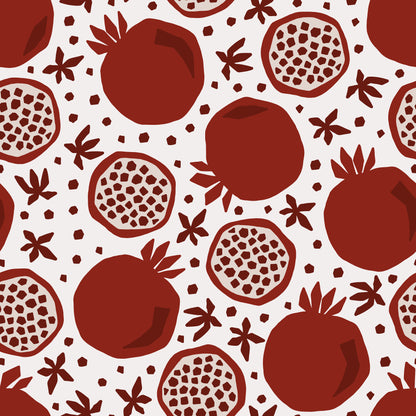 Pomegranate Red Fruit Vinyl Furniture Sticker