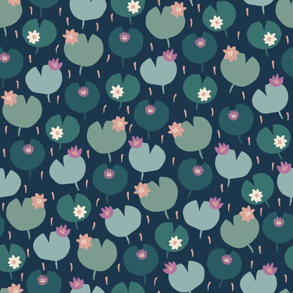 Green Lilypad Vinyl Furniture Wrap