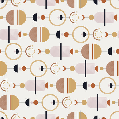 Abstract Symbols Shapes Vinyl Furniture Sticker