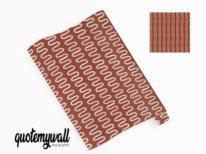 Dark Brown Crinkle Lines Self Adhesive Vinyl