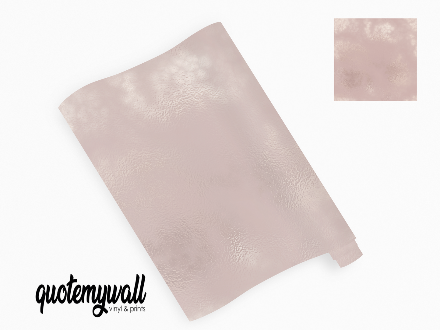 Baby Pink Smudged Effect Vinyl Furniture Wrap