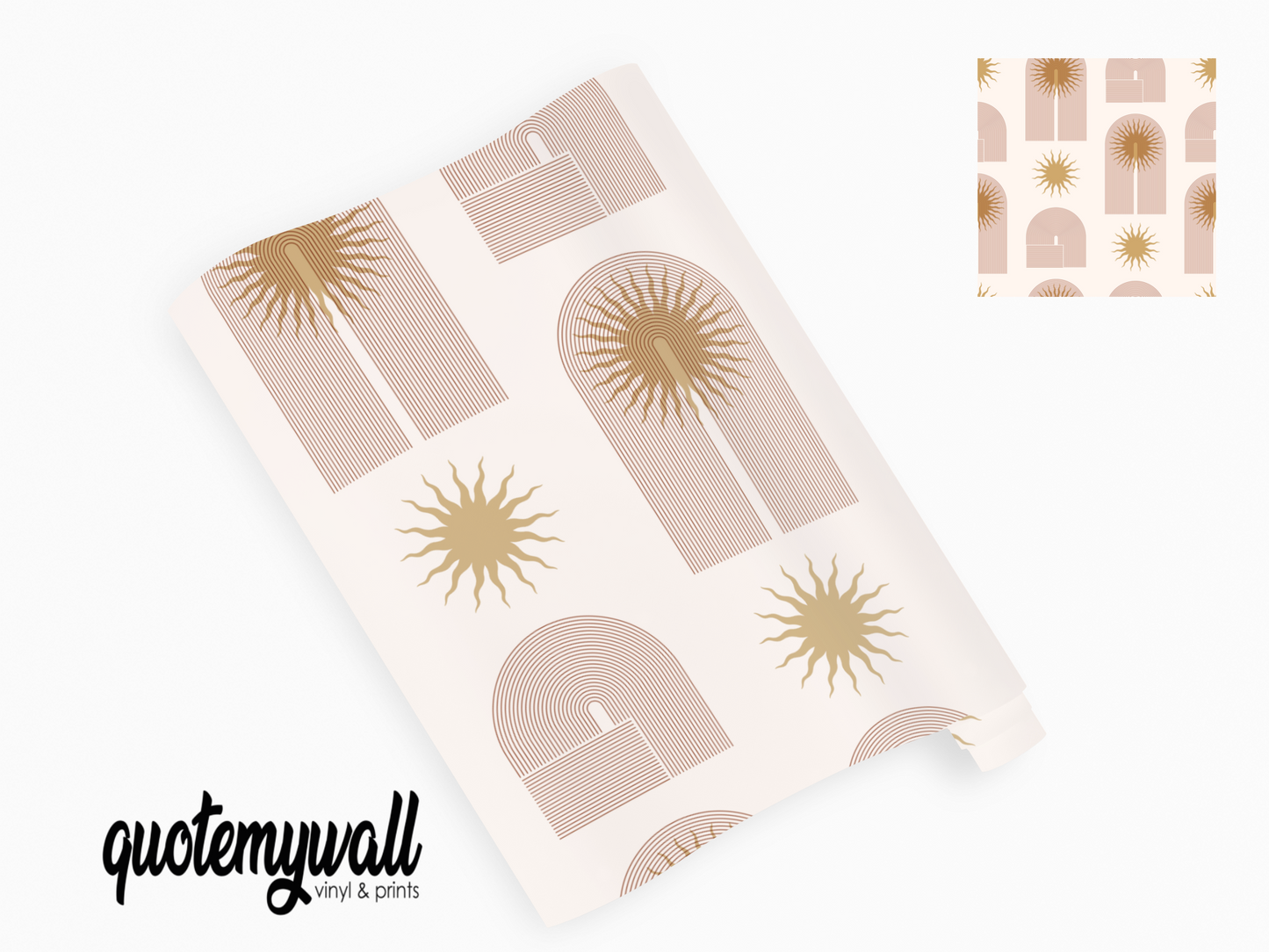 Sunbeam Sun Arches Self Adhesive Vinyl