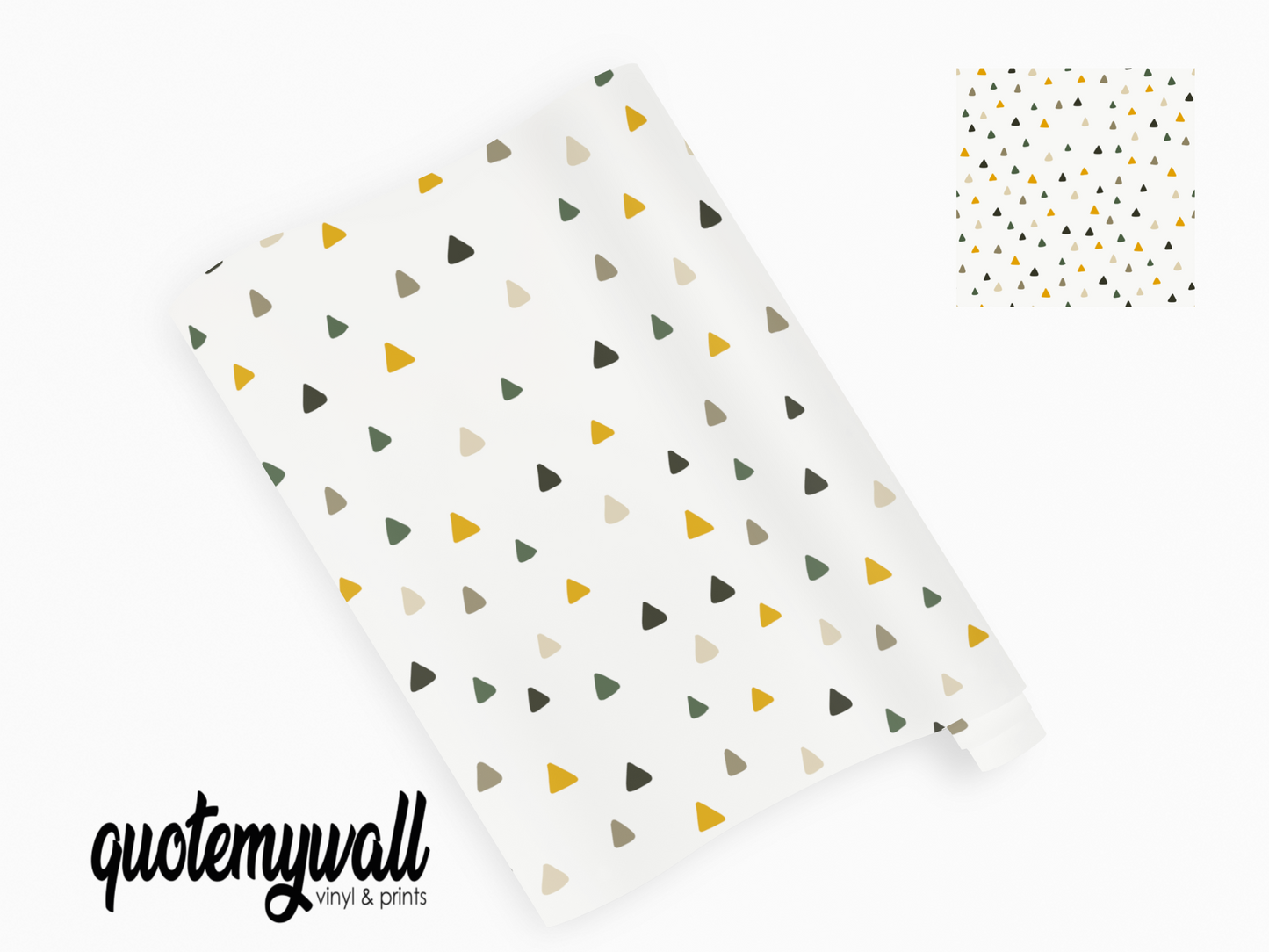 Micro Triangle Pattern Vinyl Furniture Sticker