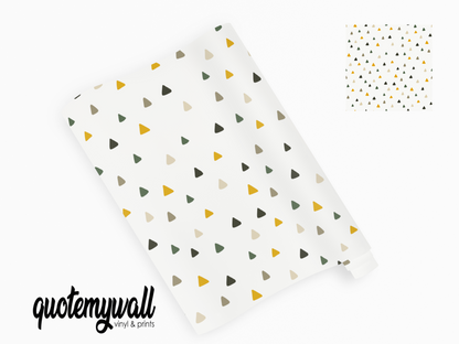 Micro Triangle Pattern Vinyl Furniture Sticker
