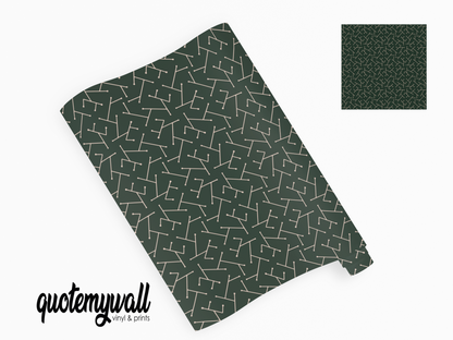 Abstract Circuit Lines Self Adhesive Vinyl