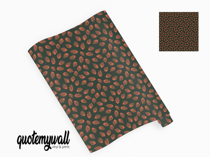 Mini Ditzy Orange Petals Self Adhesive Vinyl
